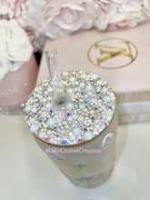 Load image into Gallery viewer, 16 oz Frosted Glass COLOR CHANGING tumbler

