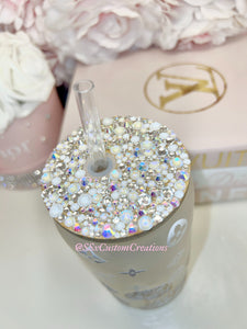 16 oz Frosted Glass COLOR CHANGING tumbler