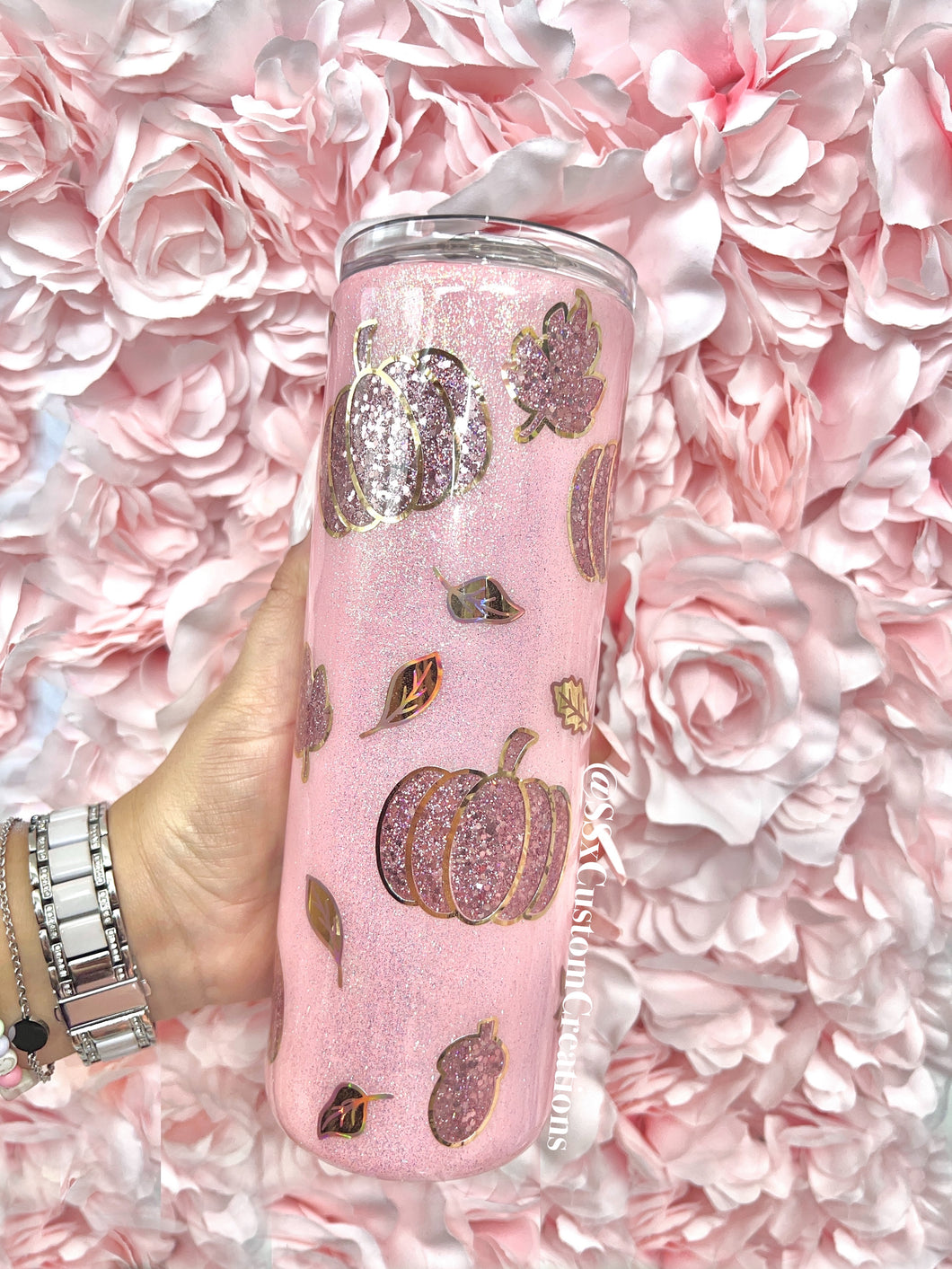 20oz Stainless Steel Peek-a-Boo FALL tumbler