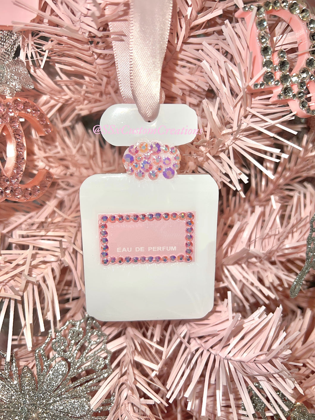 Acrylic MISS Perfum Ornament