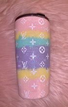 Load image into Gallery viewer, Pastel colored 20 oz stainless steel tumbler
