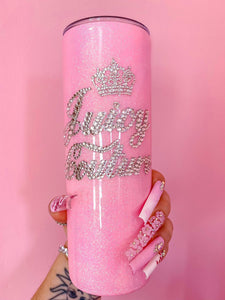 20oz Stainless Steel Tumbler with LUXE crystals