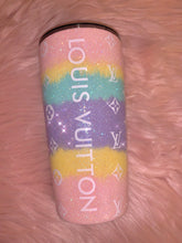 Load image into Gallery viewer, Pastel colored 20 oz stainless steel tumbler
