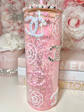 Load image into Gallery viewer, Double wall SnowGlobe GLASS tumbler
