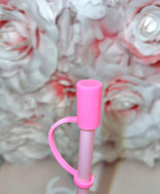 Load image into Gallery viewer, Hot Pink Silicone straw cover
