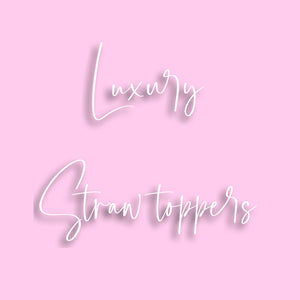 Collection of toppers